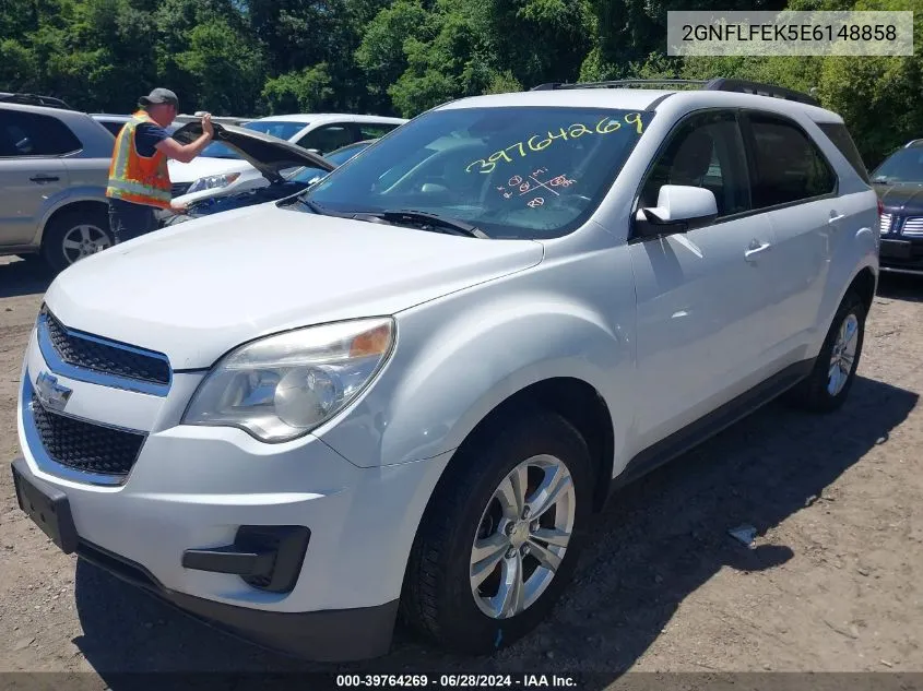 2014 Chevrolet Equinox 1Lt VIN: 2GNFLFEK5E6148858 Lot: 39764269