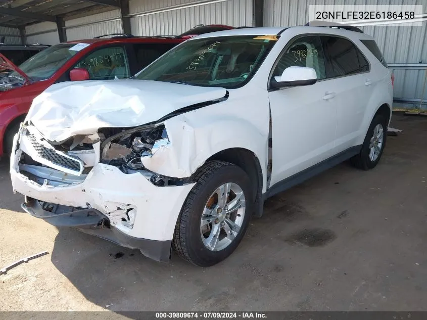 2014 Chevrolet Equinox 1Lt VIN: 2GNFLFE32E6186458 Lot: 39809674