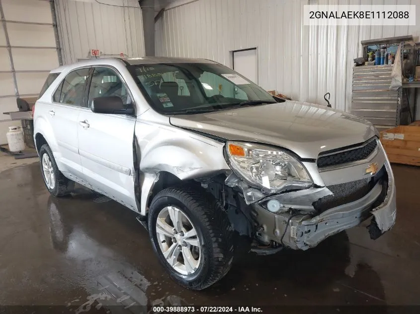 2GNALAEK8E1112088 2014 Chevrolet Equinox Ls