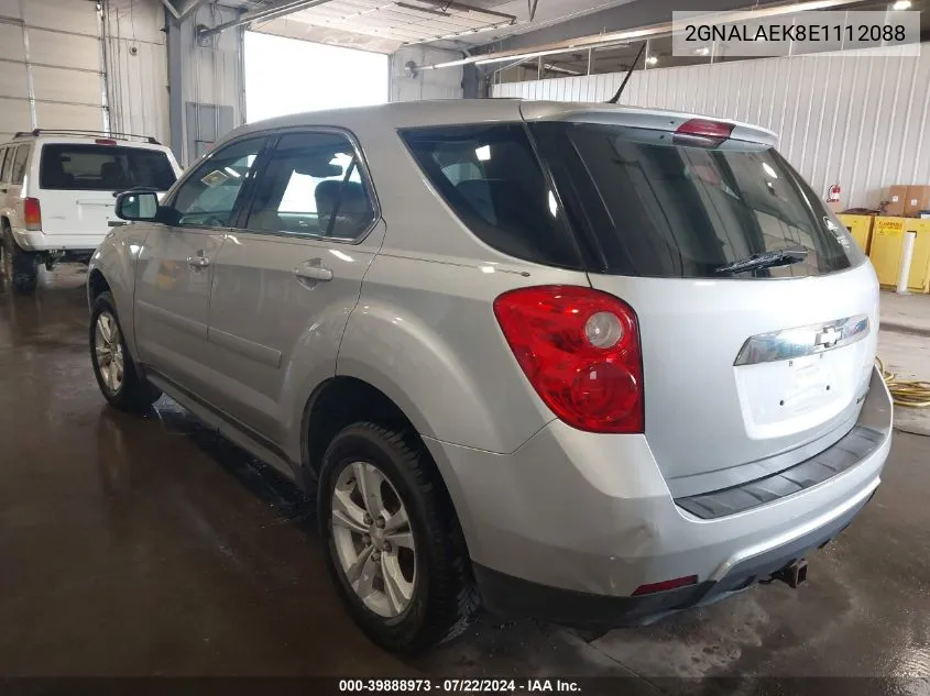 2GNALAEK8E1112088 2014 Chevrolet Equinox Ls