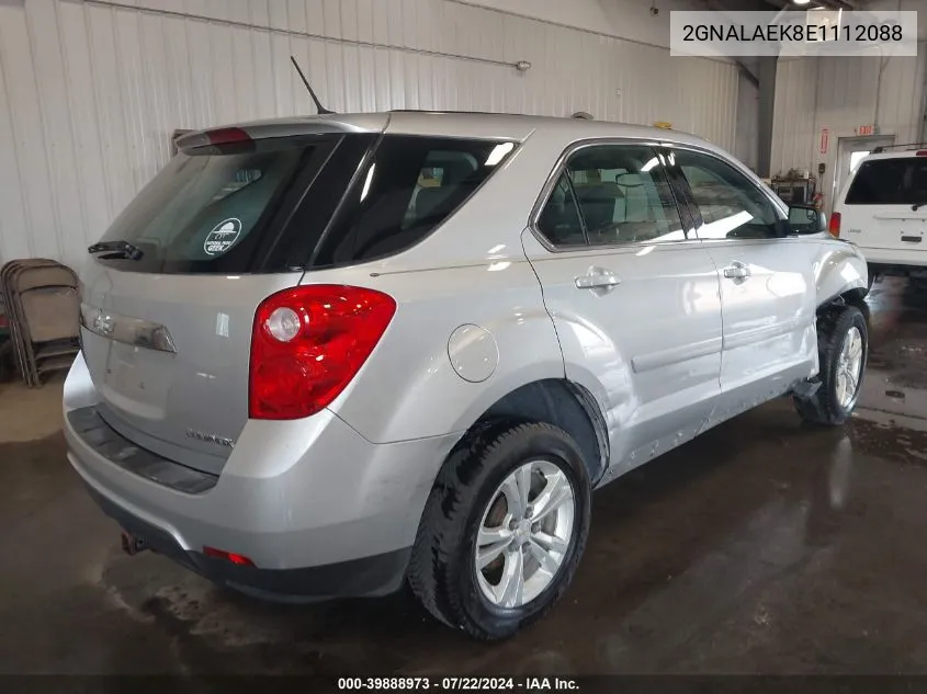 2GNALAEK8E1112088 2014 Chevrolet Equinox Ls