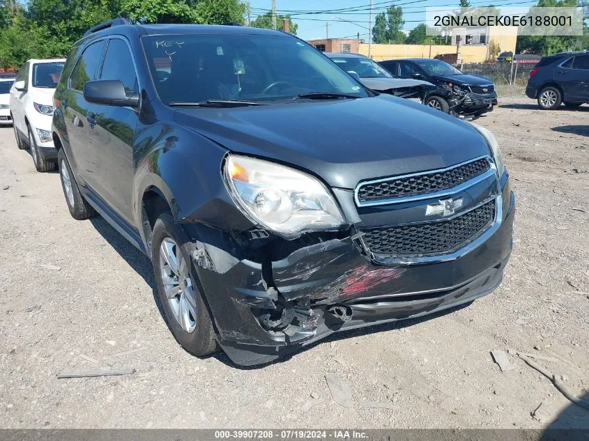 2014 Chevrolet Equinox 2Lt VIN: 2GNALCEK0E6188001 Lot: 39907208