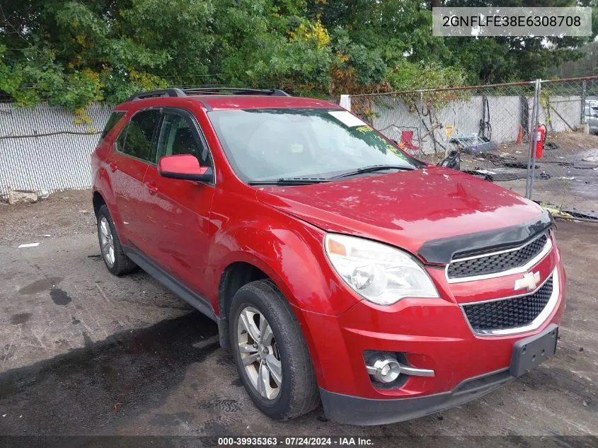 2014 Chevrolet Equinox 1Lt VIN: 2GNFLFE38E6308708 Lot: 39935363