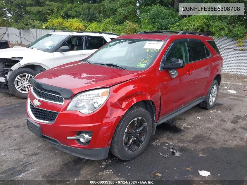 2014 Chevrolet Equinox 1Lt VIN: 2GNFLFE38E6308708 Lot: 39935363