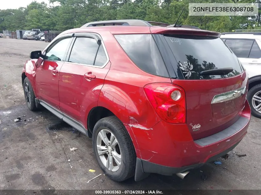 2014 Chevrolet Equinox 1Lt VIN: 2GNFLFE38E6308708 Lot: 39935363