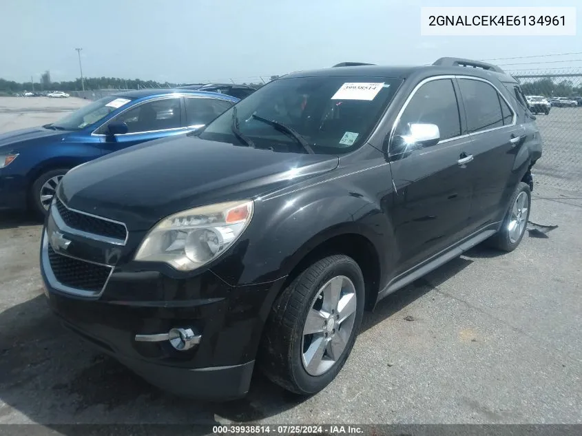 2GNALCEK4E6134961 2014 Chevrolet Equinox 2Lt