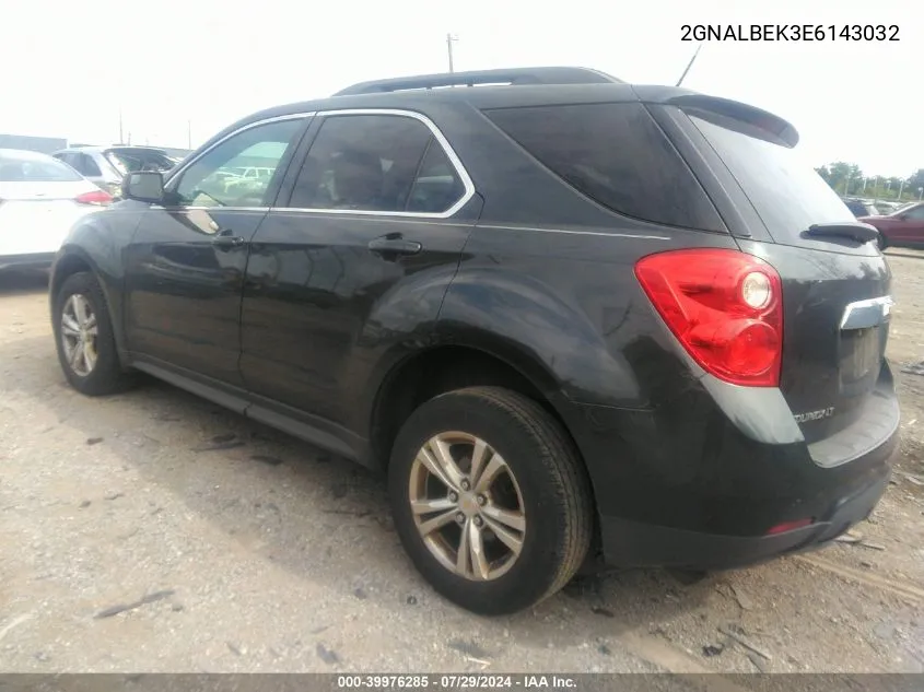 2014 Chevrolet Equinox 1Lt VIN: 2GNALBEK3E6143032 Lot: 39976285