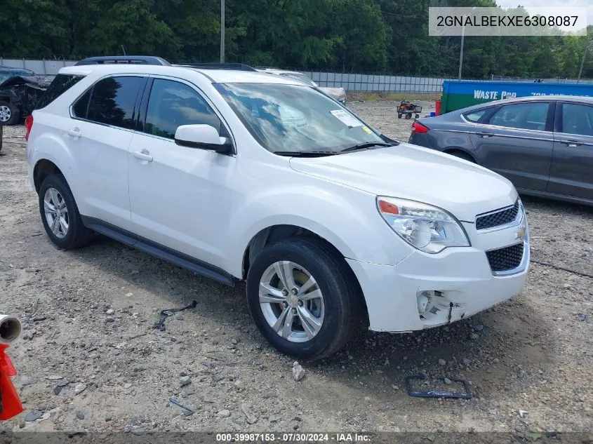 2014 Chevrolet Equinox 1Lt VIN: 2GNALBEKXE6308087 Lot: 39987153