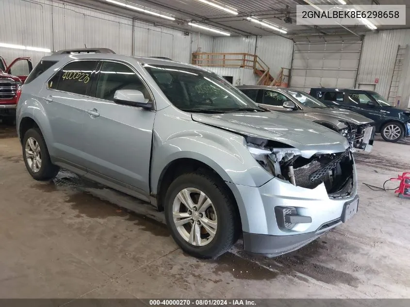 2014 Chevrolet Equinox 1Lt VIN: 2GNALBEK8E6298658 Lot: 40000270