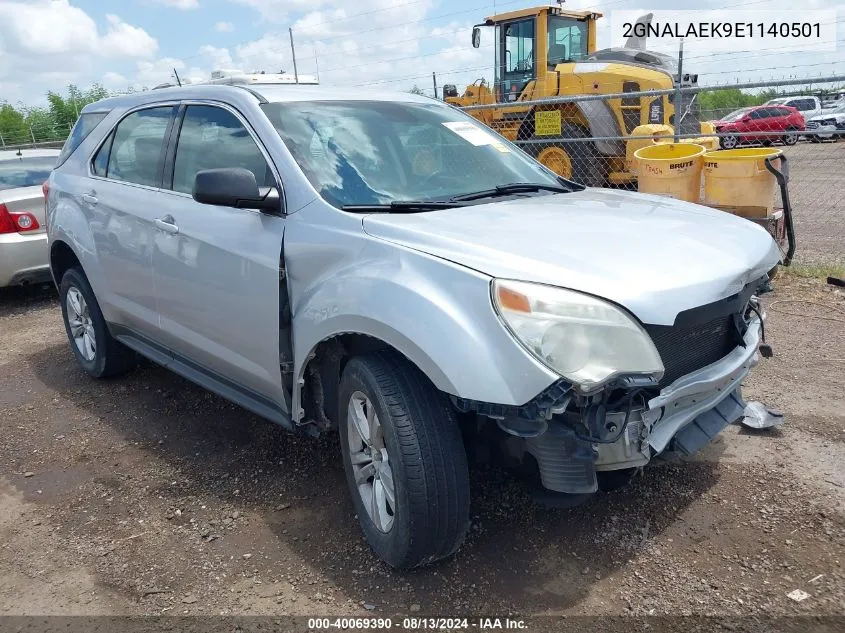 2014 Chevrolet Equinox Ls VIN: 2GNALAEK9E1140501 Lot: 40069390