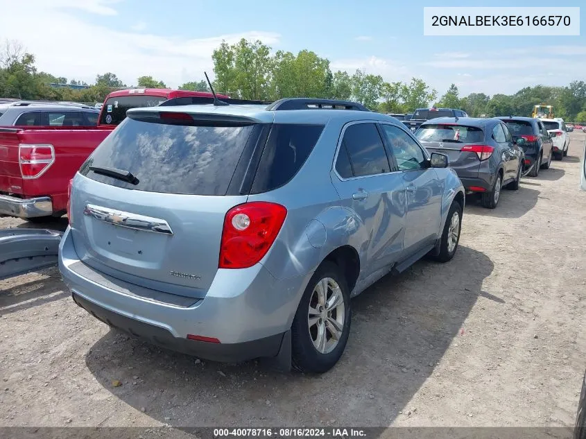 2GNALBEK3E6166570 2014 Chevrolet Equinox 1Lt