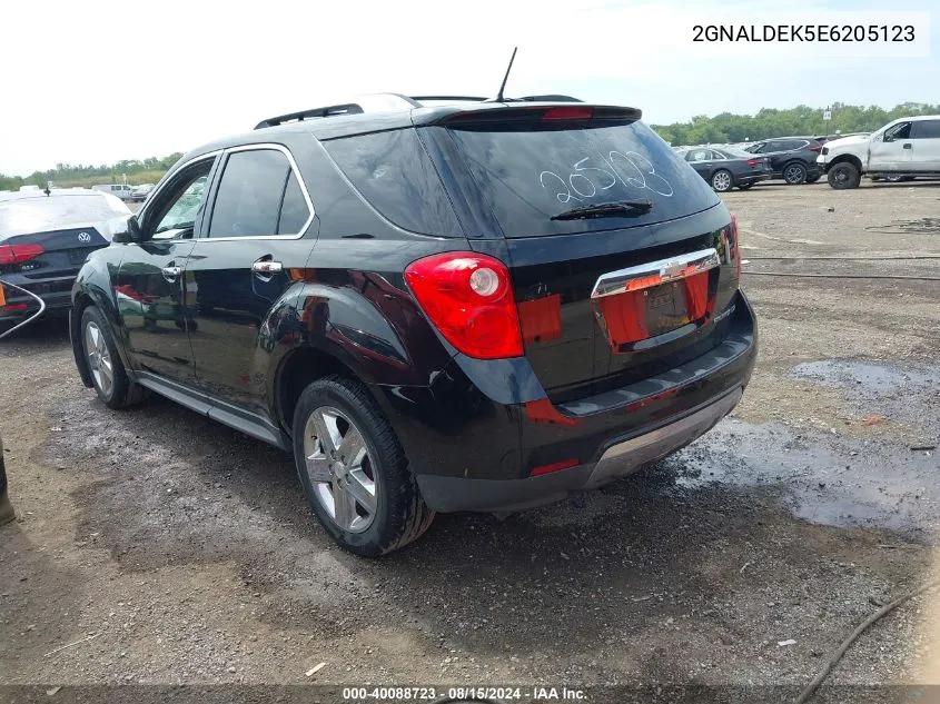 2GNALDEK5E6205123 2014 Chevrolet Equinox Ltz