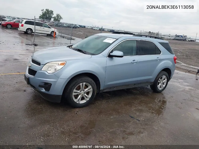 2GNALBEK3E6113058 2014 Chevrolet Equinox 1Lt