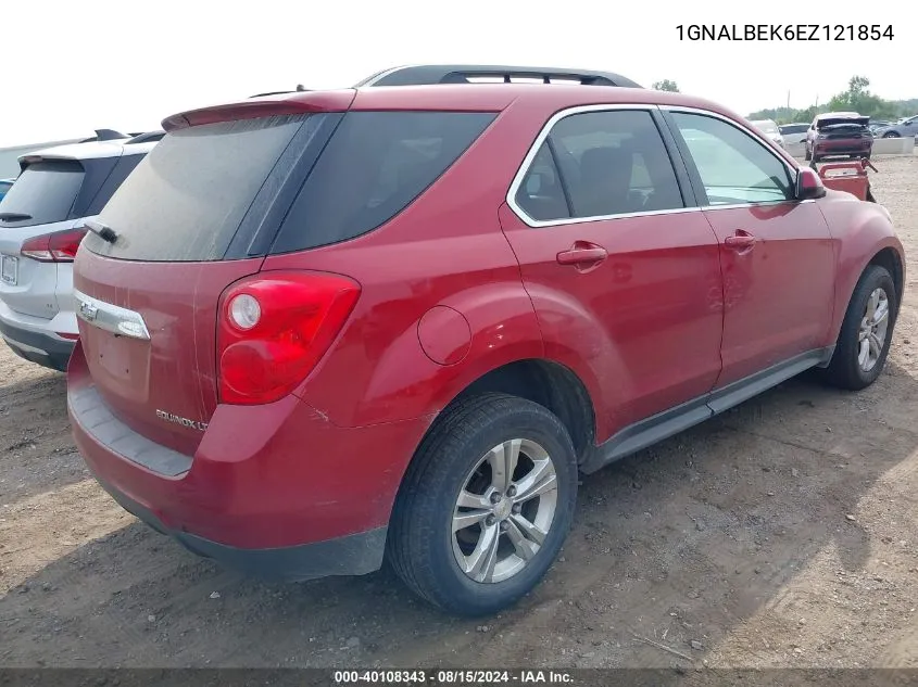 1GNALBEK6EZ121854 2014 Chevrolet Equinox 1Lt