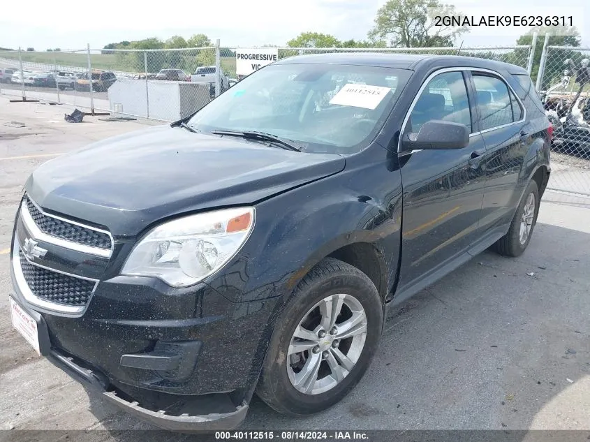 2GNALAEK9E6236311 2014 Chevrolet Equinox Ls