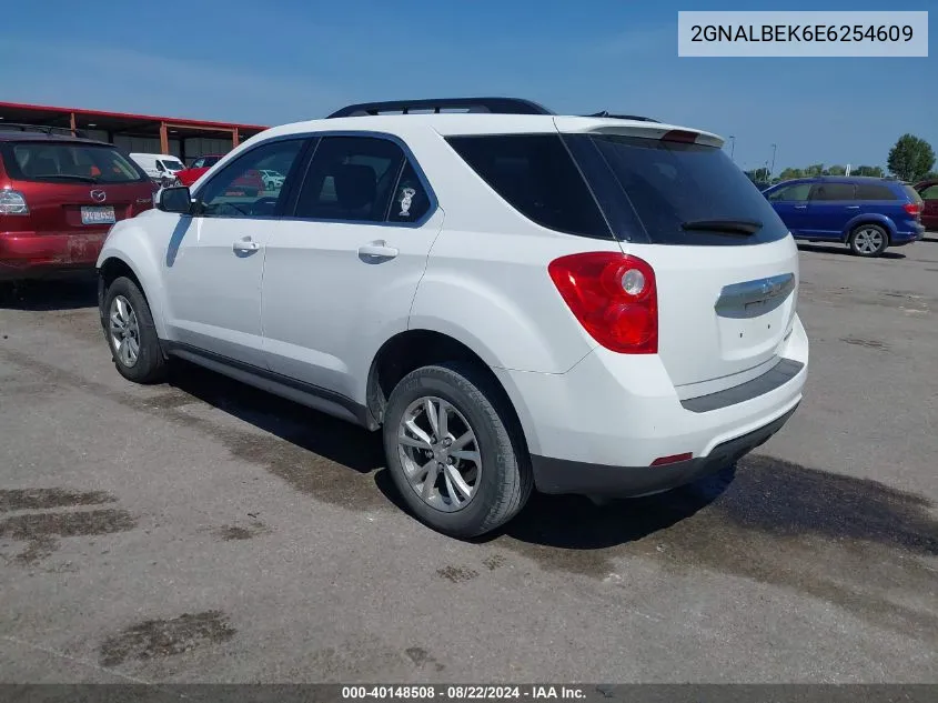 2014 Chevrolet Equinox 1Lt VIN: 2GNALBEK6E6254609 Lot: 40148508