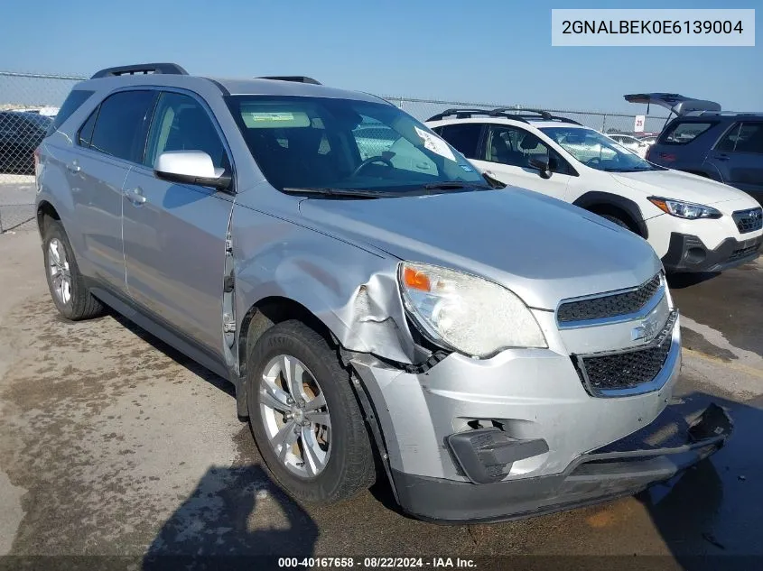 2014 Chevrolet Equinox 1Lt VIN: 2GNALBEK0E6139004 Lot: 40167658