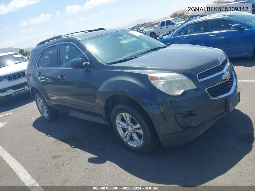 2014 Chevrolet Equinox 1Lt VIN: 2GNALBEK5E6309342 Lot: 40168396