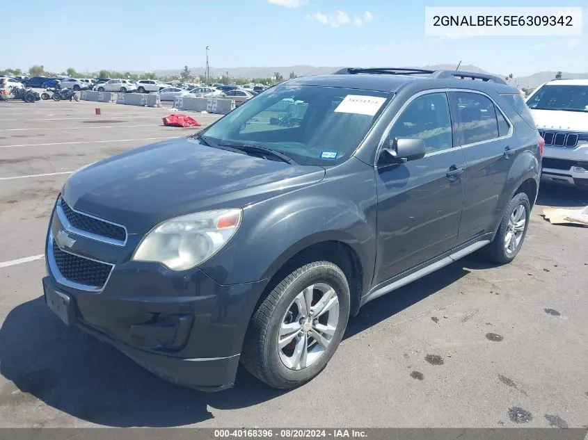 2014 Chevrolet Equinox 1Lt VIN: 2GNALBEK5E6309342 Lot: 40168396