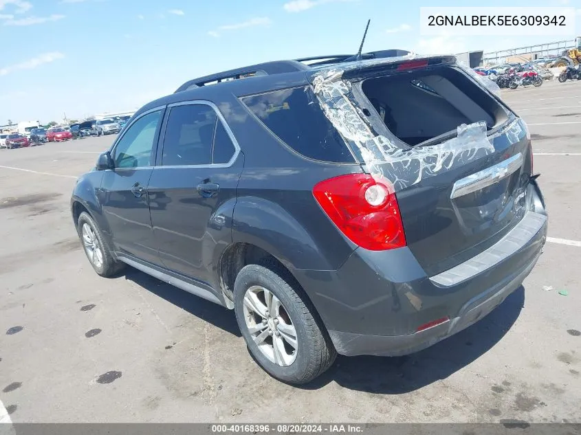 2014 Chevrolet Equinox 1Lt VIN: 2GNALBEK5E6309342 Lot: 40168396