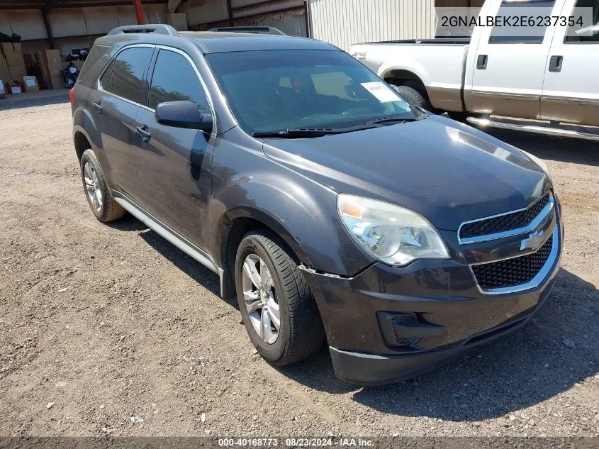 2014 Chevrolet Equinox 1Lt VIN: 2GNALBEK2E6237354 Lot: 40168773