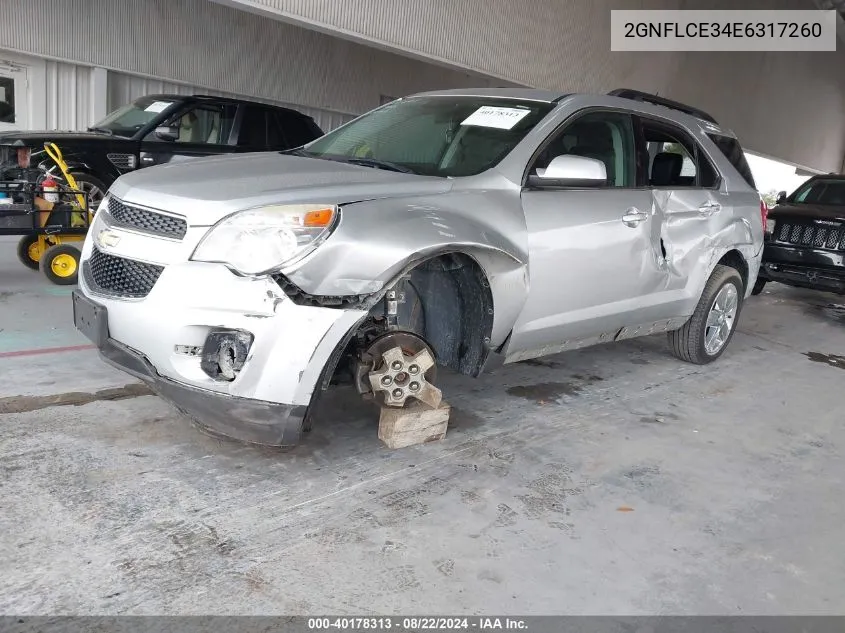 2GNFLCE34E6317260 2014 Chevrolet Equinox 2Lt