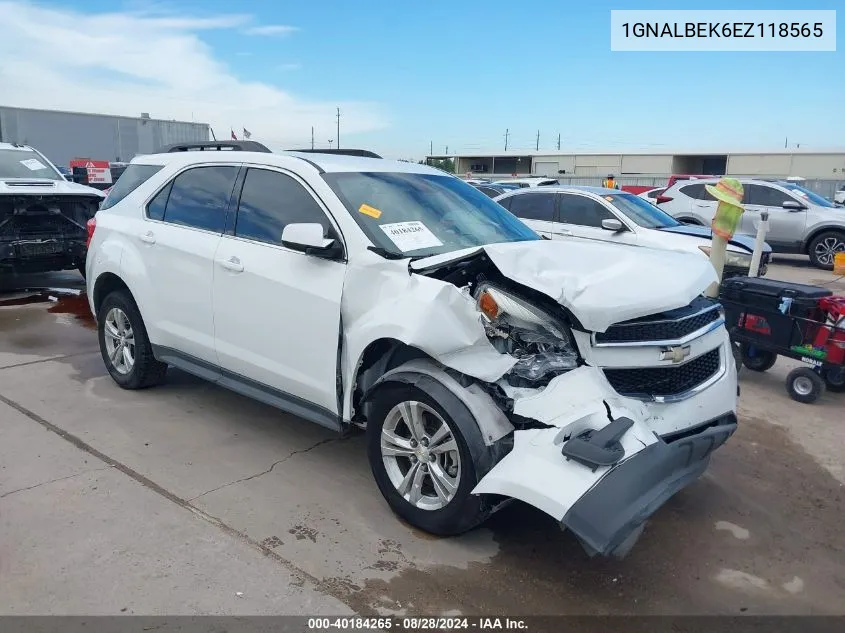 1GNALBEK6EZ118565 2014 Chevrolet Equinox 1Lt