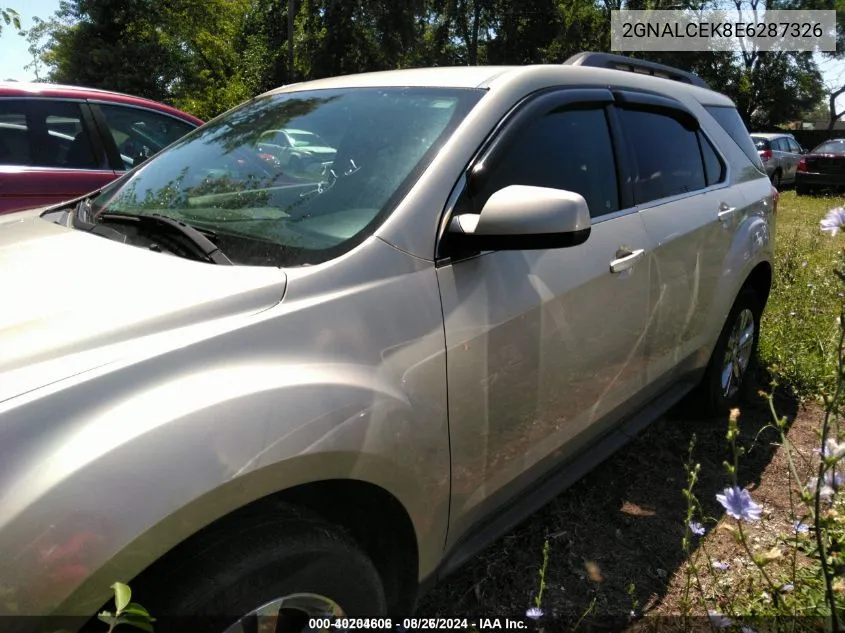 2GNALCEK8E6287326 2014 Chevrolet Equinox 2Lt