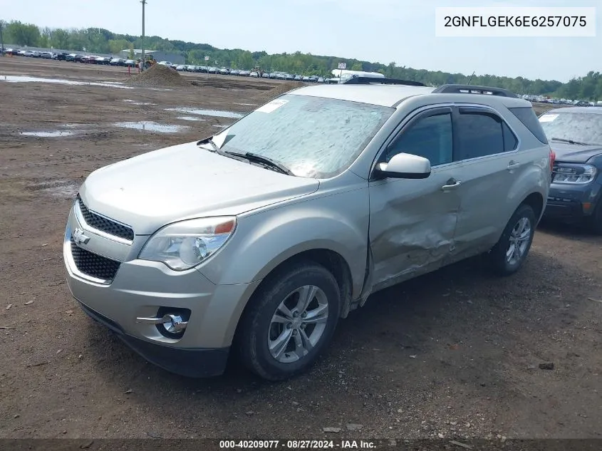 2GNFLGEK6E6257075 2014 Chevrolet Equinox 2Lt