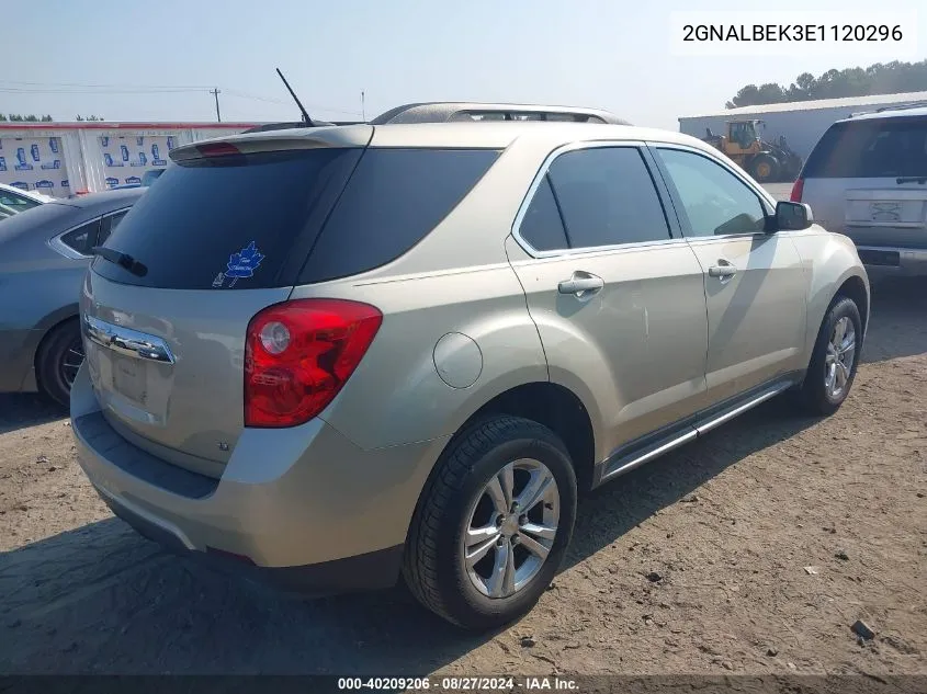 2014 Chevrolet Equinox 1Lt VIN: 2GNALBEK3E1120296 Lot: 40209206