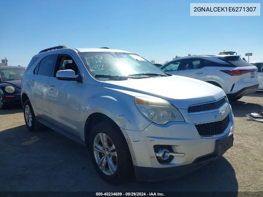 2014 Chevrolet Equinox 2Lt VIN: 2GNALCEK1E6271307 Lot: 40234689