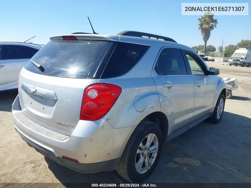 2014 Chevrolet Equinox 2Lt VIN: 2GNALCEK1E6271307 Lot: 40234689