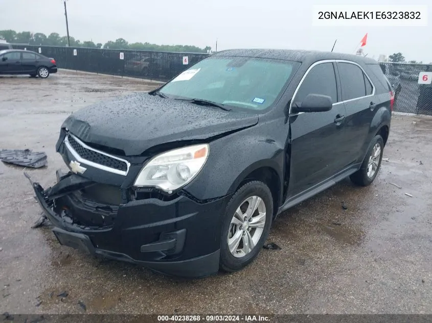 2GNALAEK1E6323832 2014 Chevrolet Equinox Ls