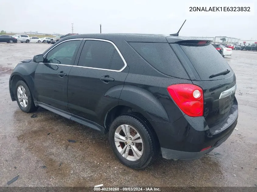 2GNALAEK1E6323832 2014 Chevrolet Equinox Ls