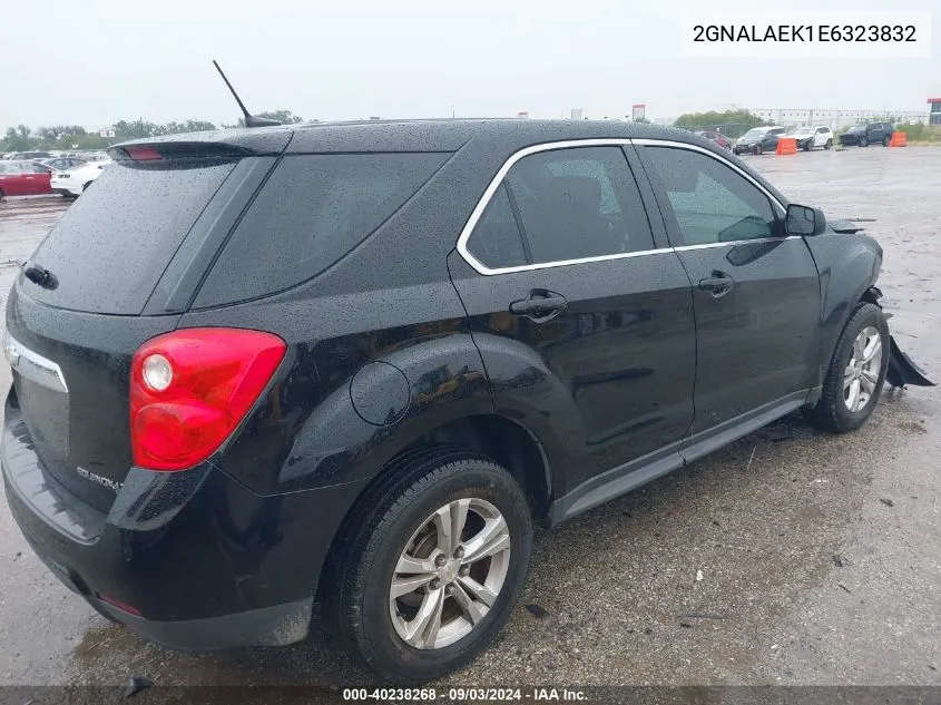 2GNALAEK1E6323832 2014 Chevrolet Equinox Ls