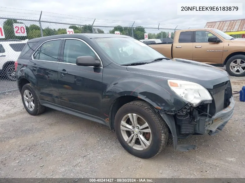 2014 Chevrolet Equinox Ls VIN: 2GNFLEEK9E6183879 Lot: 40241427