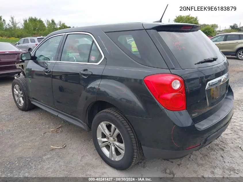 2014 Chevrolet Equinox Ls VIN: 2GNFLEEK9E6183879 Lot: 40241427