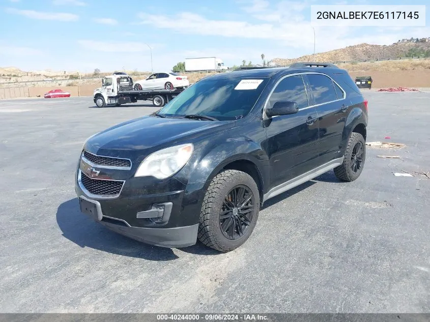 2014 Chevrolet Equinox 1Lt VIN: 2GNALBEK7E6117145 Lot: 40244000