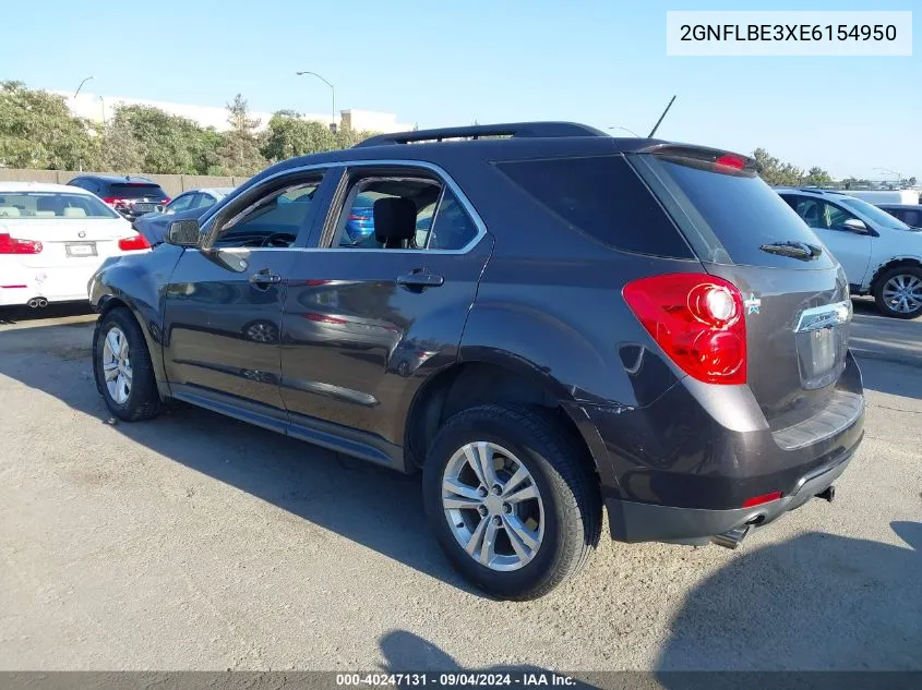 2GNFLBE3XE6154950 2014 Chevrolet Equinox 1Lt