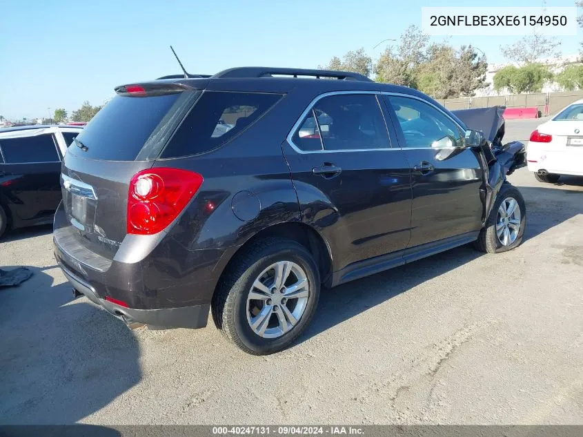 2014 Chevrolet Equinox 1Lt VIN: 2GNFLBE3XE6154950 Lot: 40247131