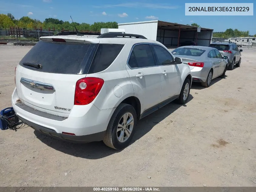 2GNALBEK3E6218229 2014 Chevrolet Equinox 1Lt