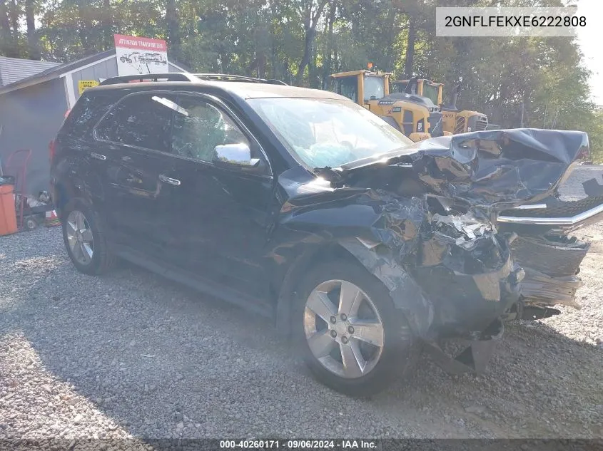 2GNFLFEKXE6222808 2014 Chevrolet Equinox 1Lt