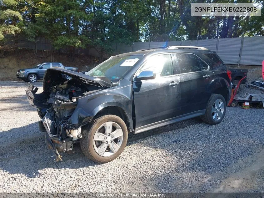 2014 Chevrolet Equinox 1Lt VIN: 2GNFLFEKXE6222808 Lot: 40260171