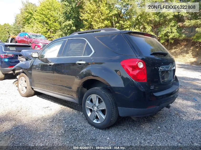 2GNFLFEKXE6222808 2014 Chevrolet Equinox 1Lt