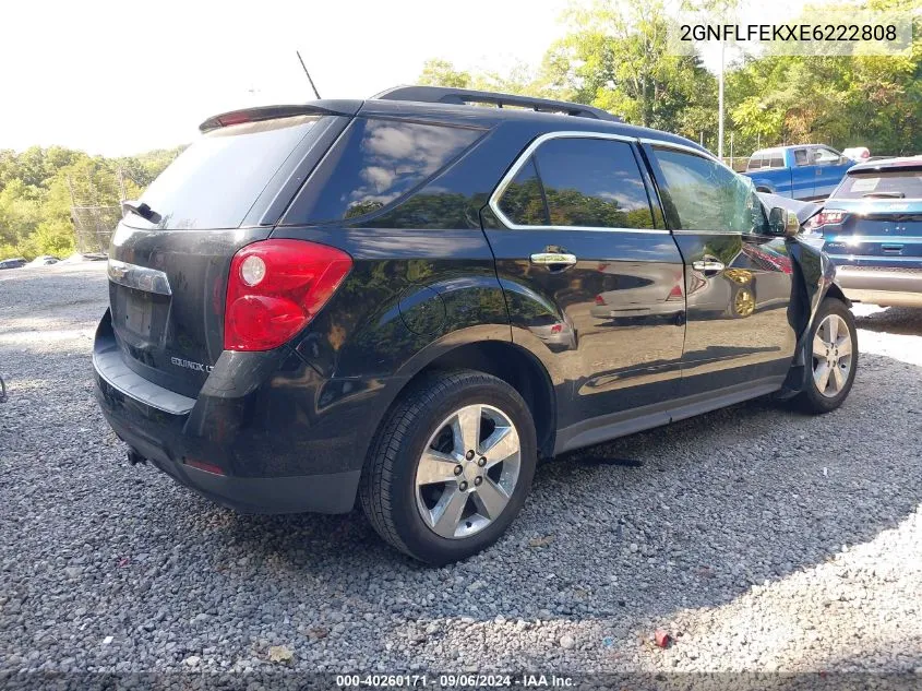 2GNFLFEKXE6222808 2014 Chevrolet Equinox 1Lt