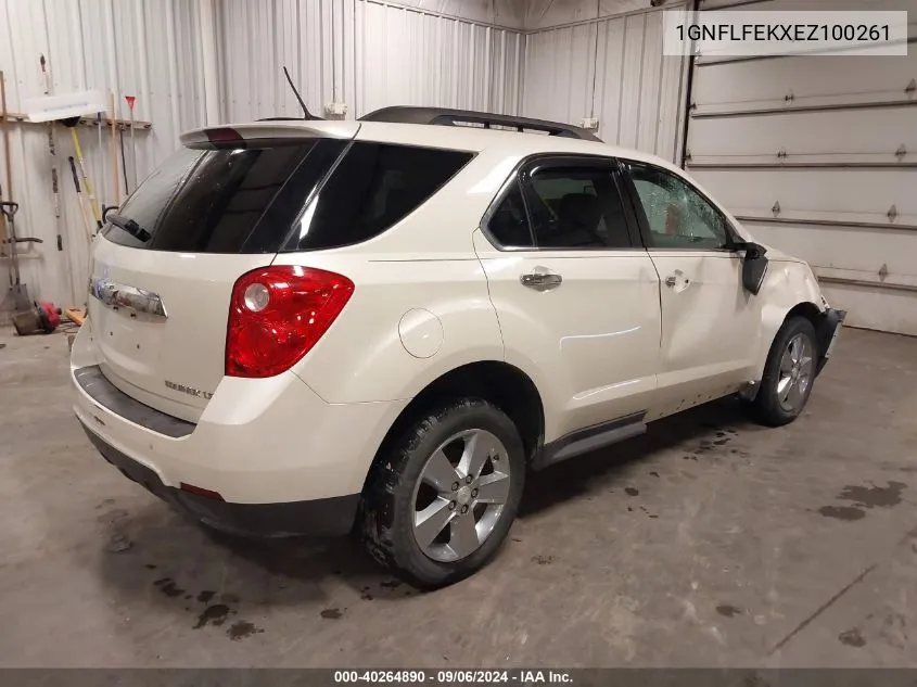 1GNFLFEKXEZ100261 2014 Chevrolet Equinox 1Lt