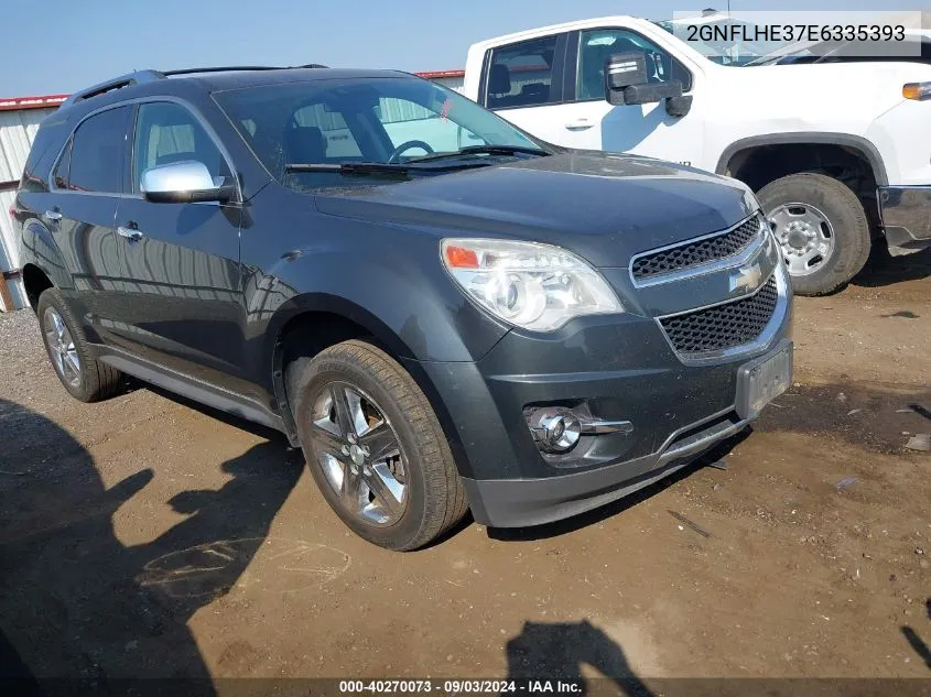 2GNFLHE37E6335393 2014 Chevrolet Equinox Ltz