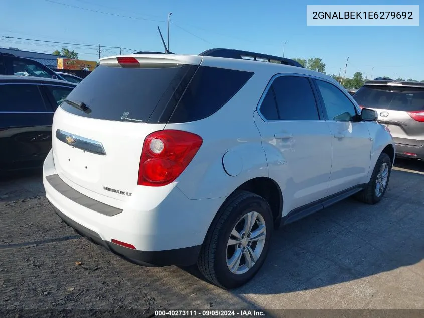 2014 Chevrolet Equinox Lt VIN: 2GNALBEK1E6279692 Lot: 40273111