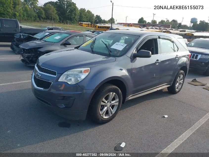 2014 Chevrolet Equinox Ls VIN: 2GNALAEK8E6155073 Lot: 40277352