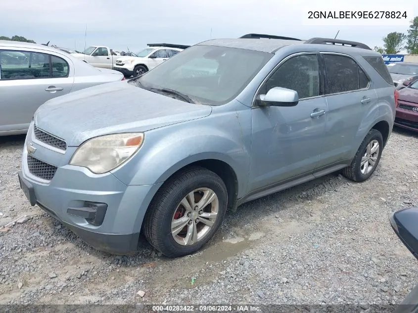 2014 Chevrolet Equinox 1Lt VIN: 2GNALBEK9E6278824 Lot: 40283422